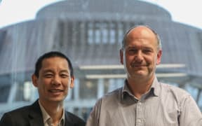 Treasury chief economic advisor Tim Ng (left) and deputy chief economic advisor Tony Burton (right).