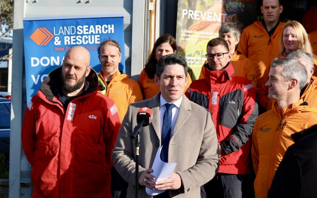Associate Transport Minister James Meager announced a funding boost for search and rescue operations.
