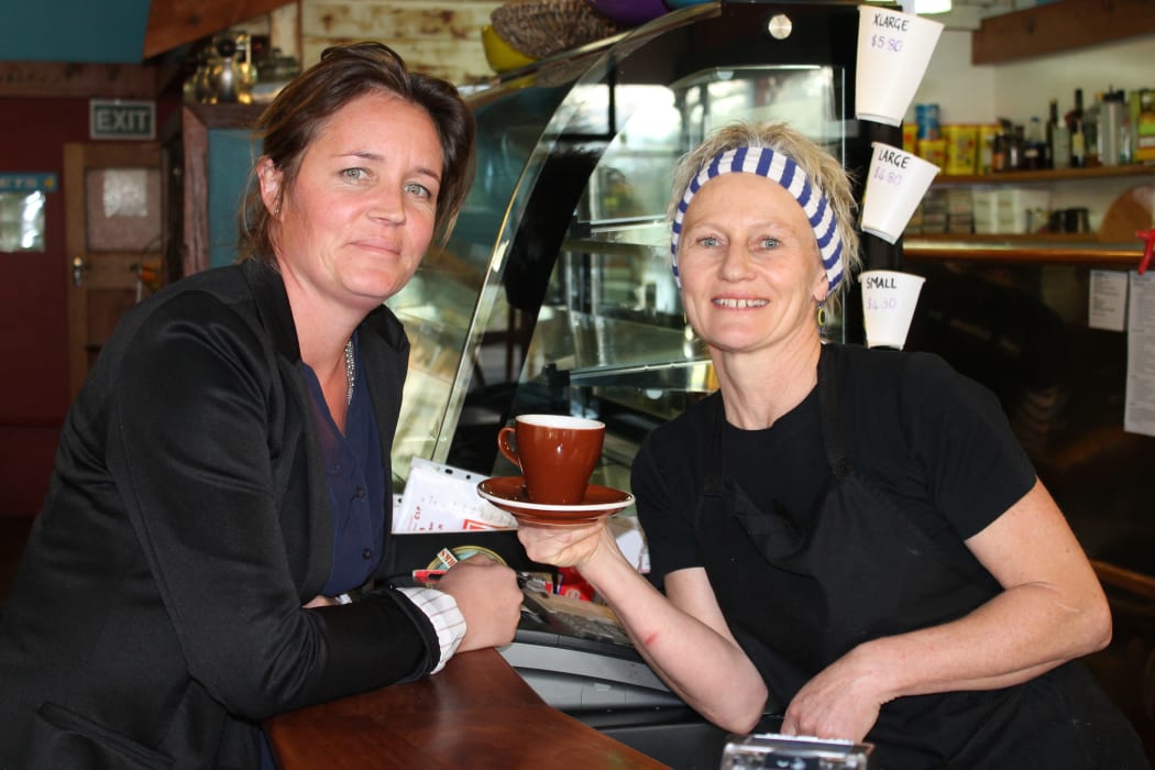 Alex Powdrell and Angie Whitworth are trying to drum up business for Wairoa.