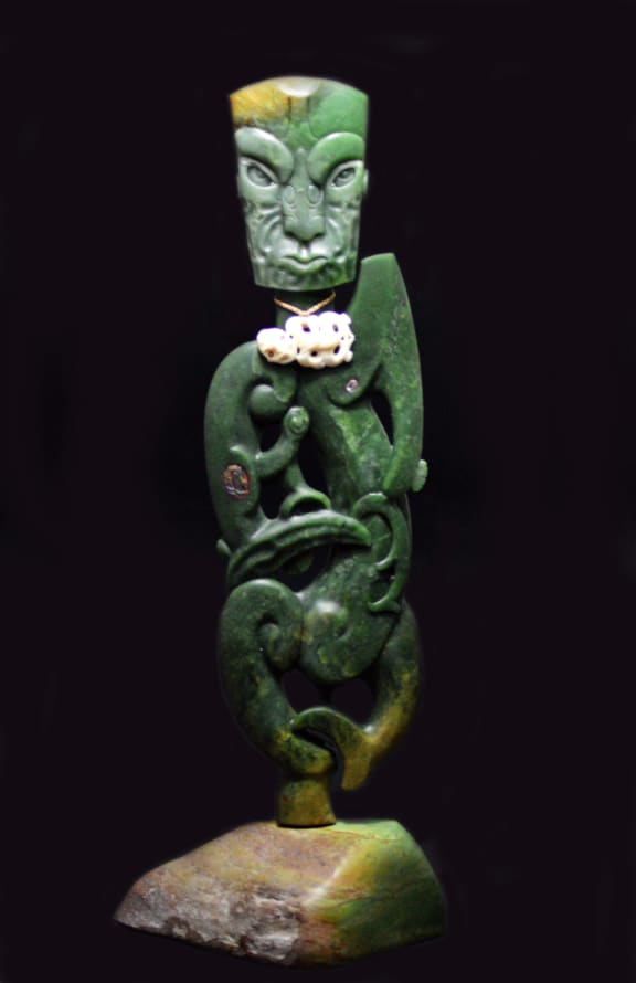 Pounamu from Rakai Jade, Rotorua.