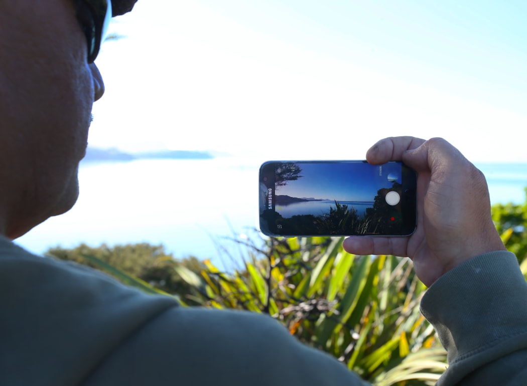 Te Parawhau kaumatua Fred Tito checks out potential Whangārei Harbour tsunami action on Friday 5 March