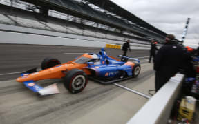 Scott Dixon at Indianapolis