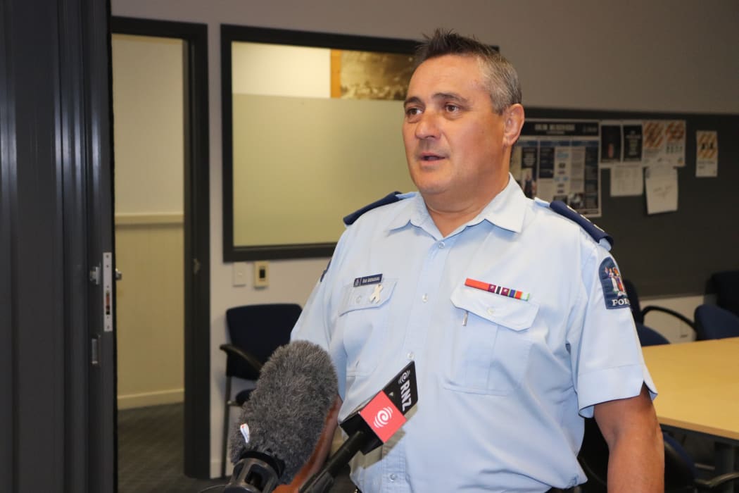 Tairāwhiti Police area commander Inspector Sam Aberahama at the Gisborne Police Station.