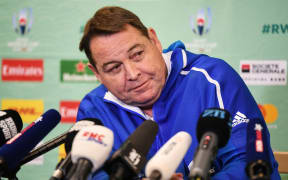 All Blacks Coach Steve Hansen.