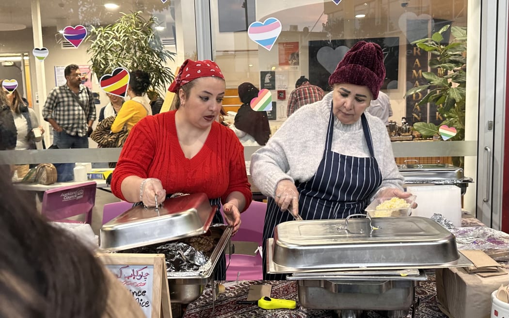 Mandy Asadpour's Sepahan Kitchen is one of the busiest stalls at the Ramadan Night Market.