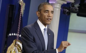 US President Barack Obama makes a statement at the White House in Washington about the fatal shootings of three police officers in Baton Rouge.