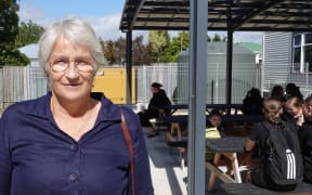 Dannevirke High School principal Di Carter says students used to come to school hungry before it introduced school lunches five years ago.