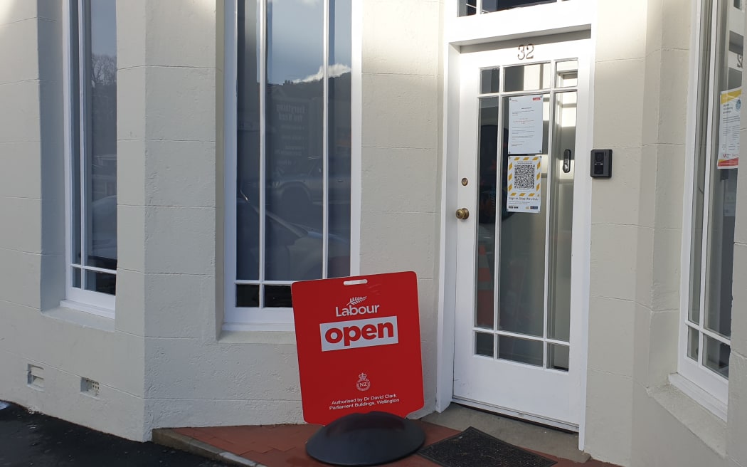David Clark's Dunedin North electorate office