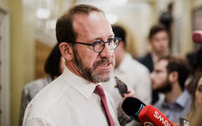 Andrew Little heading into the Labour caucus where Prime Minister Jacinda Ardern will brief MPs on her ministerial preferences for the new government.