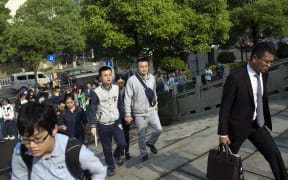 Sue Wenlin, left, and Hu Mingliang were told they could not register as married.