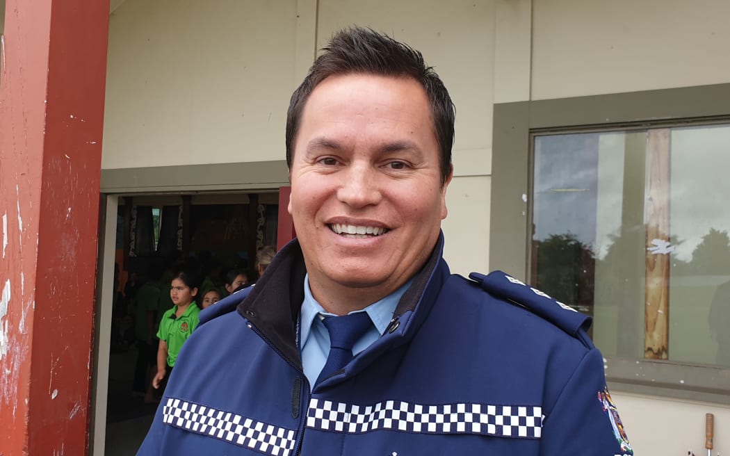 Police Eastern District Māori responsiveness manager Damin Ormsby.