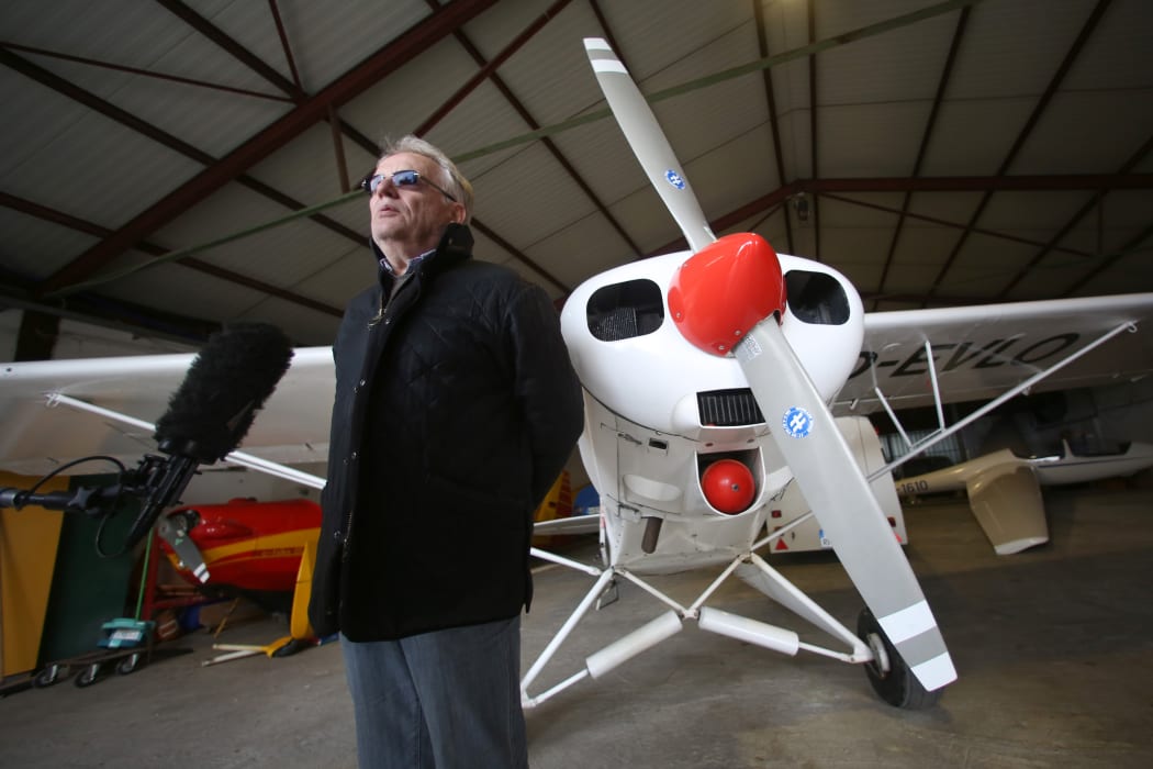 Klaus Radke, chairman of Westerwald Aviation Club e.V.