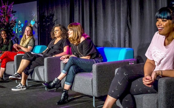 Geneva Alexander-Marsters, Jessie Moss, Rose Matafeo, Dianne Swann, Ladi6