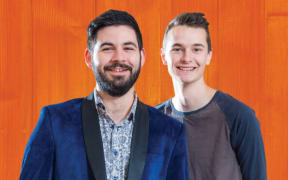 Magicians Jeremy Rolston and Kade Nightingale