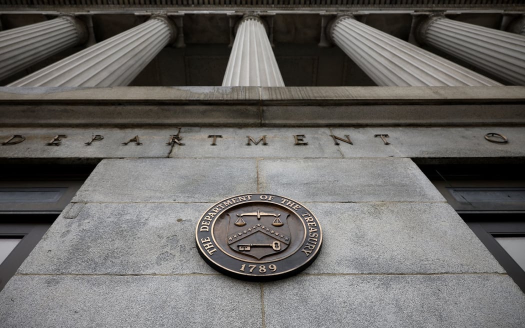The US Treasury Department notified lawmakers on December 30 that a China state-sponsored actor infiltrated Treasury workstations, and pictured is the U.S. Department of Treasury building.