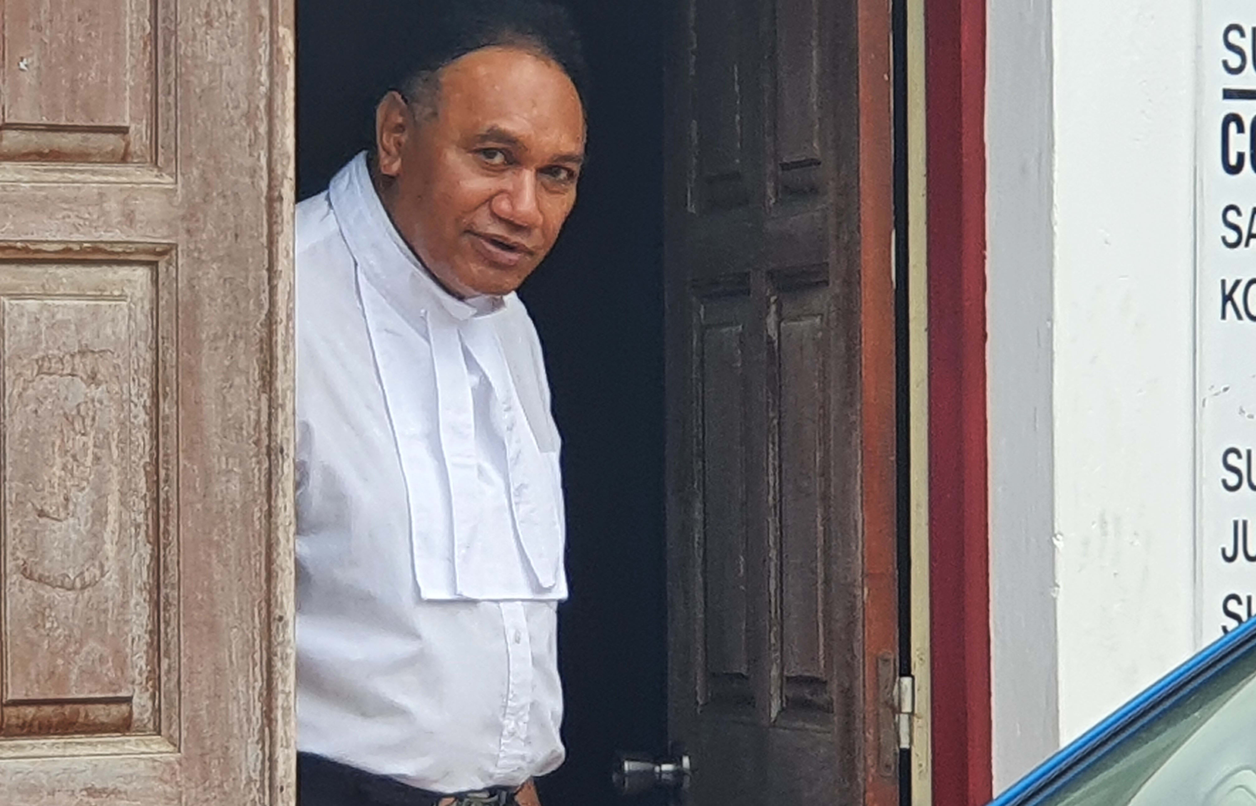 Crown lawyer, Josiah Naigulevu