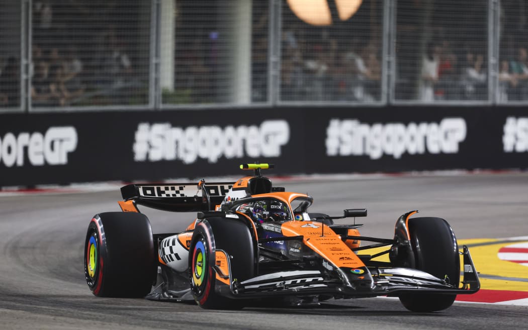 Lando Norris, Singapore, 2024.