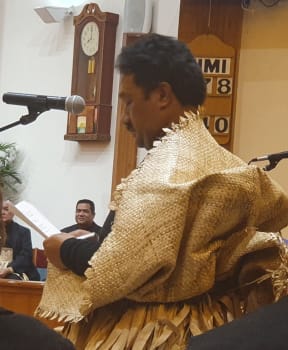 Po'oi Pohiva shares a poem written by his  late father entitled The Security.