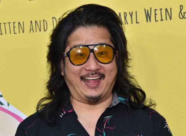 Comedian Bobby Lee arrives for the premiere of "How It Ends" at NeueHouse Hollywood in Los Angeles, July 15, 2021. (Photo by Chris Delmas / AFP)