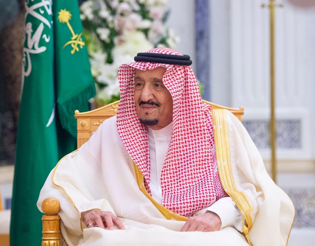 Saudi Arabia King Salman bin Abdulaziz during a meeting in the capital Riyadh on 5 March, 2020.