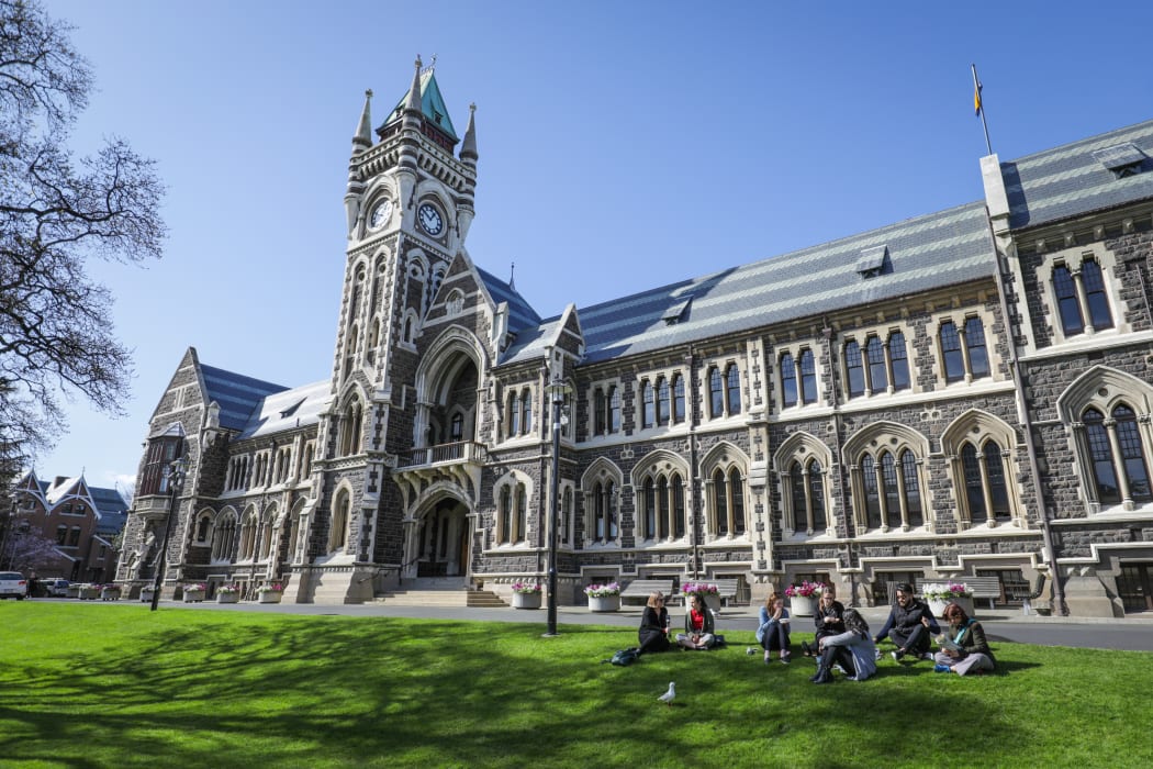 Clock tower building on campus
