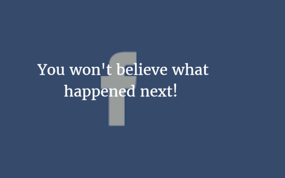 Facebook and Clickbait