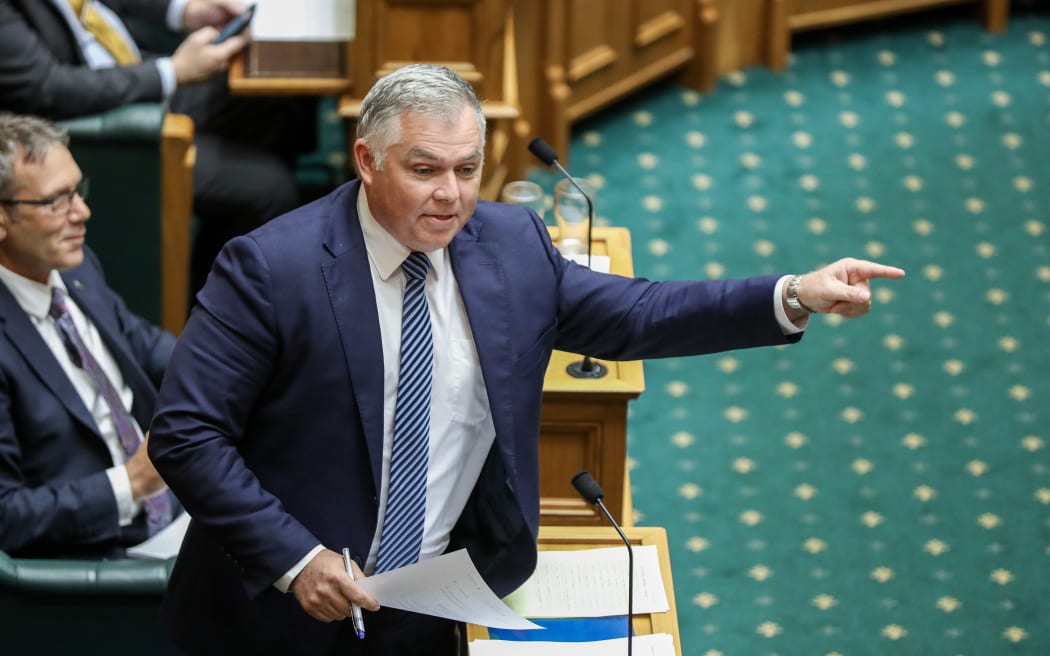 National MP Mark Mitchell in the House