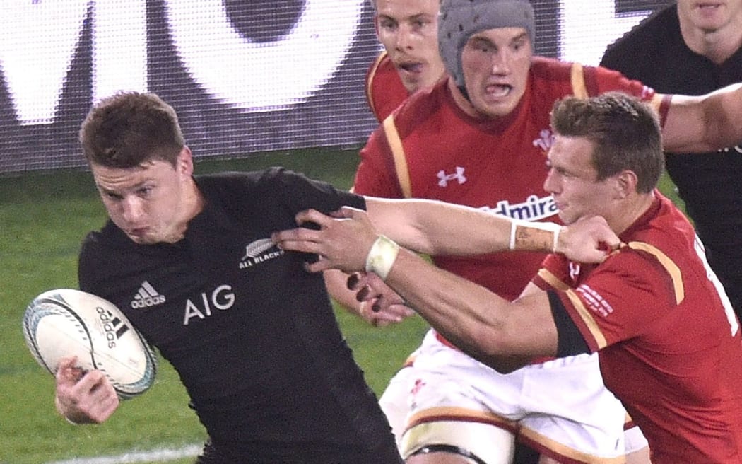 All Blacks coach Steve Hansen prefers using Beauden Barrett off the bench.