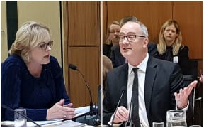 Judith Collins and Phil Twyford.