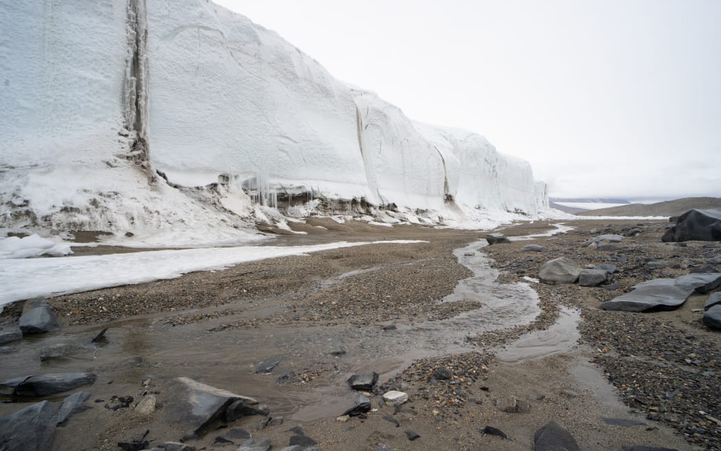 Taylor Valley in the McMurdo Dry Valleys in Antarctica.