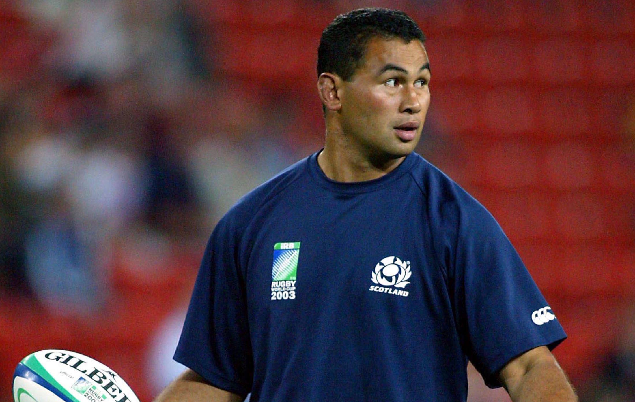 Pat Lam's coaching journey began as an assistant with Scotland. Seen here at the 2003 World Cup.