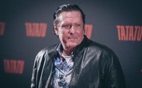 Actor Michael Madsen attends the photocall for 'TaTaTu' at Studios Ex De Paolis on March 06, 2019 in Rome, Italy. (Photo by Luca Carlino/NurPhoto) (Photo by Luca Carlino / NurPhoto via AFP)