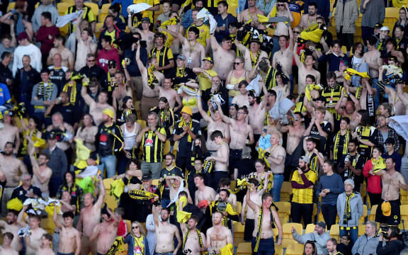Phoenix fans show their support.