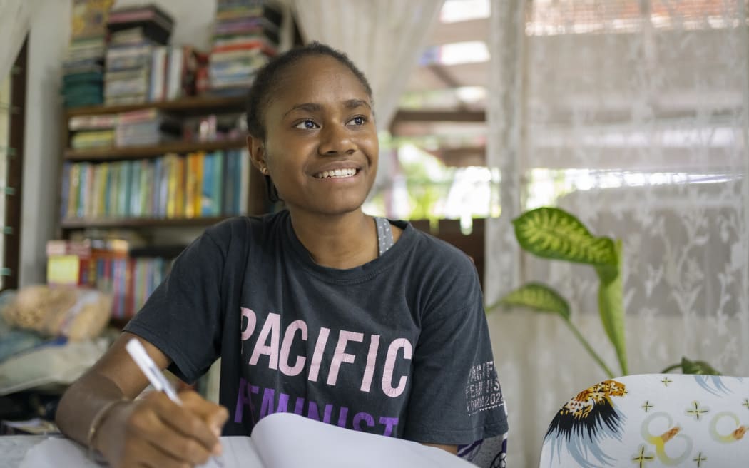 Climate change is wreaking havoc on the island nation of Vanuatu. And a young activist is taking on the defining challenge of our lifetime.  

“I've experienced many cyclones,” says 15-year-old Vepaia: “It can be kind-of terrifying.” She lists the challenges faced by her community: increasingly fierce and unpredictable cyclones, missed education, destroyed crops, food shortages, flooded gardens, damaged homes, relocation, widespread climate anxiety and fear… and any one of them should raise the alarm. “I wish every country could just switch to renewable energy and just stop using fossil fuels,” says Vepaia: “That would definitely make a better world for our children.”

Inspired by her mother – the first female Ni-Vanuatu judge – and her grandmother – a poet and gender equality advocate – Vepaia campaigns for the entwined goals of gender equality and climate justice. And now, she’s taking her fight to The Hague. 

Supported and trained by the team at Save the Children’s NextGen programme, Vepaia will join...