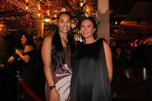 RNZ's Janay Harding and Kara Rickard the 2025 Taite Music Prize.