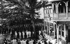 Government Building, Apia, 1914