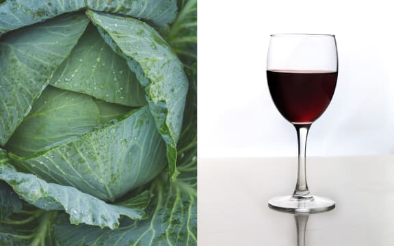 cabbage and wine