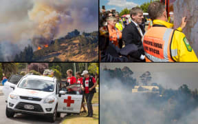 Day four of the fight against the Port Hills fire has been a relatively good one for the Fire Service.