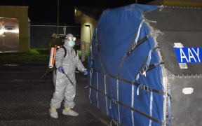 Marshall Islands border protection against Covid-19 includes spraying by EPA staff of mail and cargo