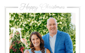 A post from Prime Minister Christopher Luxon with his wife Amanda on social media.