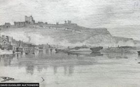 The sketch by painter John Constable of Dover.