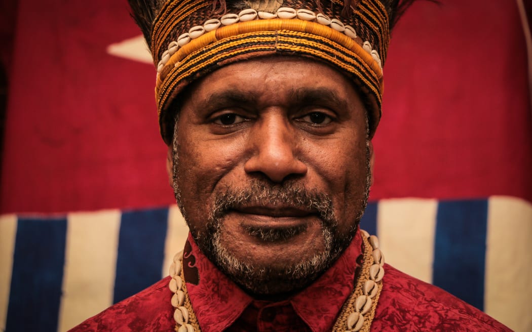 West Papuan independence leader Benny Wenda.