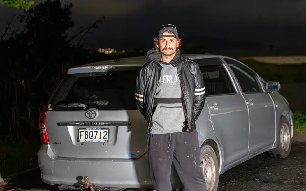 Homeless in Petone, living in cars