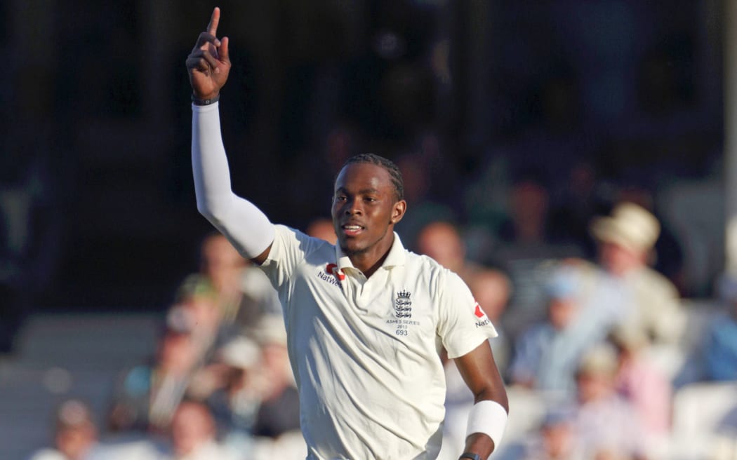 England fast bowler Jofra Archer.