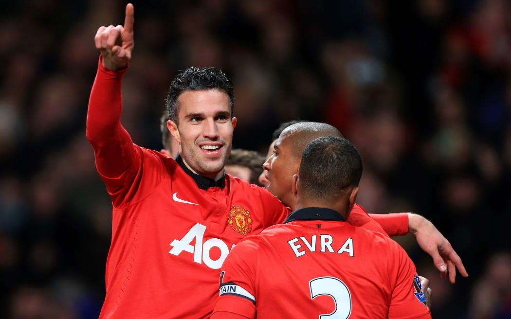 Manchester United striker Robin van Persie