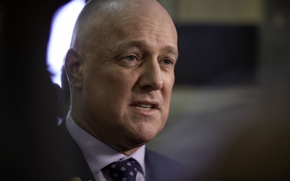 National Party leader Christopher Luxon