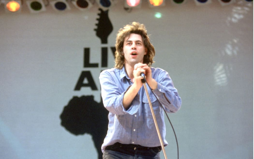 Bob Geldof organised the historic Live Aid concert in 1985.