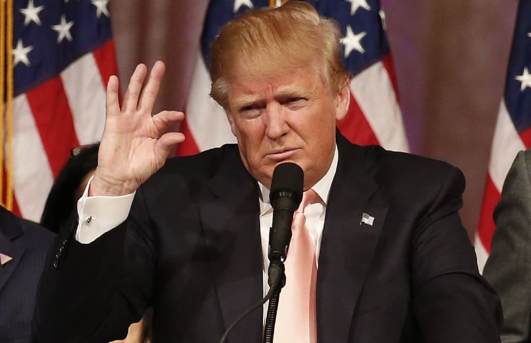 Donald Trump on the campaign trail.