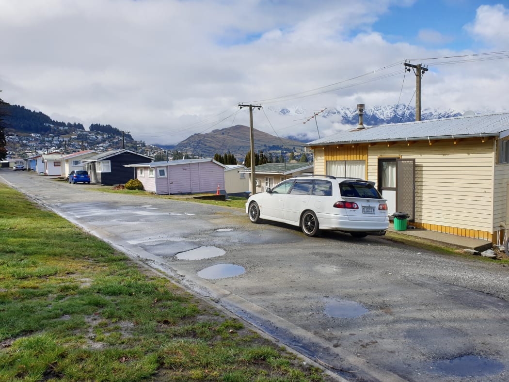 The former Lakeview camping ground site in Queenstown