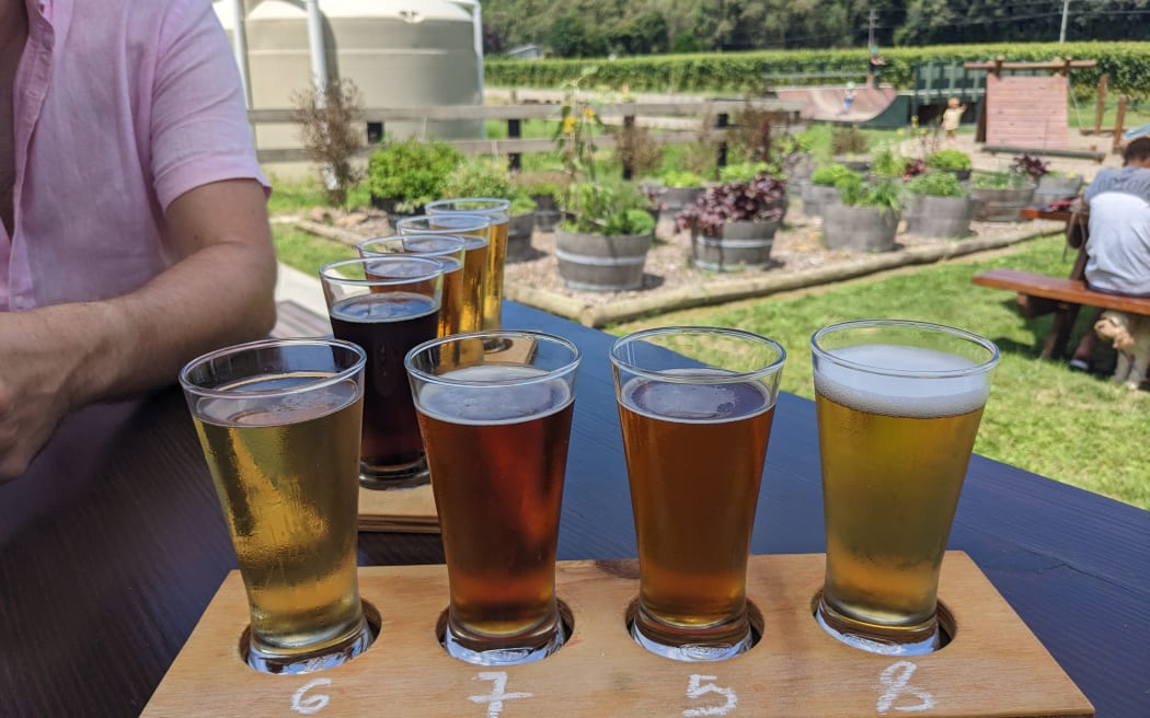 Zeelandt Brewery in Hawke's Bay before Cyclone Gabrielle hit.